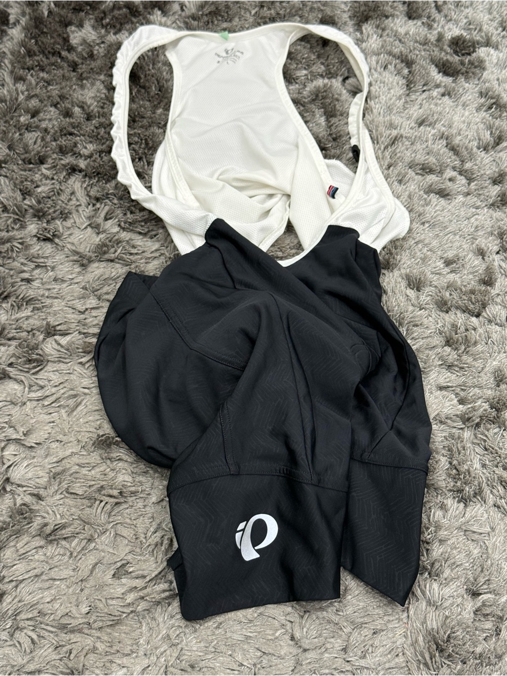 Pearl Izumi Cycling Bodysuit Trisuit Multi-color Padded Seat Women size Large